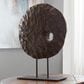 Ashley Dashburn Sculpture in Antiqued Brown and Black, , large