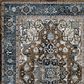 RIZZY Elite 10" x 13" Brown and Denim Area Rug, , large