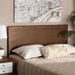 Baxton Studio Alan King Panel Headboard in Ash Walnut, , large
