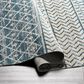 Surya Lavadora LVR-2334 2"7" x 7"3" Ink Blue, Black, Gray and Light Beige Runner, , large