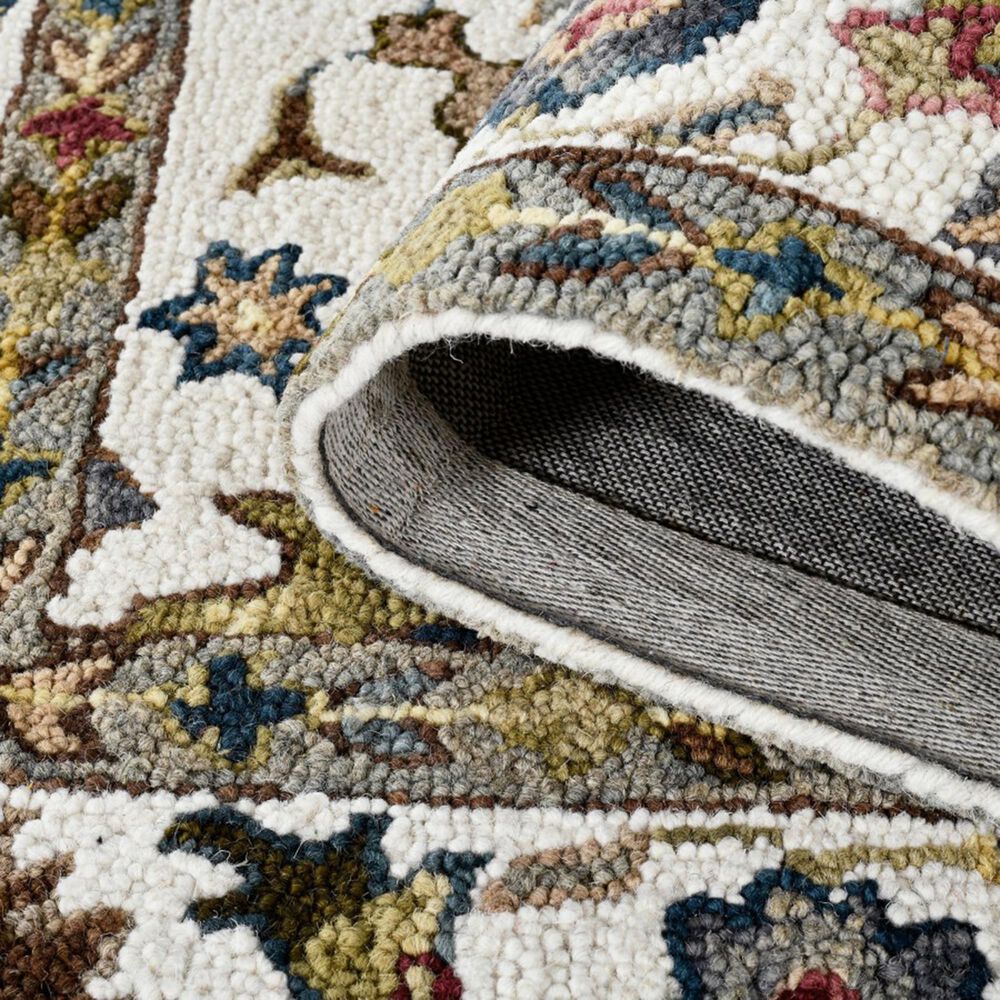 Amer Rugs Jackson JAC-1 Ivory 9' x 13' Area Rug, , large