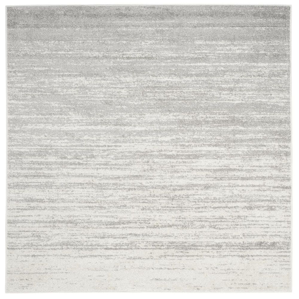 Safavieh Adirondack ADR113B-4SQ 4" x 4"  Ivory/Silver Square Rug, , large