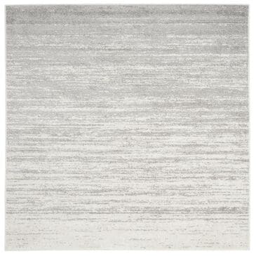 Safavieh Adirondack ADR113B-4SQ 4" x 4"  Ivory/Silver Square Rug, , large