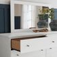Ashley Bostwick Shoals 5-Piece Full Panel Bedroom Set in White, , large