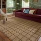 Loloi II Fletcher 5" x 7"6" Natural and Olive Area Rug, , large