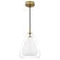 Quoizel Aero 1-Light Pendant Ceiling Light in Antiqued Gold, , large