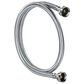 Starfrit 2-Pack 5" Braided Washing Machine Hoses in Stainless Steel, , large