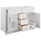 James Martin Bellshire 48" Single Bathroom Vanity Cabinet in Bright White, , large
