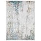 Oriental Weavers Malibu 3"6" x 5"6" Ivory and Blue Area Rug, , large