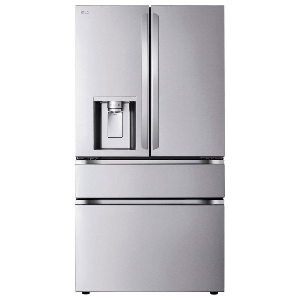 LG 28.6 Cu. Ft. 4-Door French Door with Dual Handles Refrigerator in PrintProof Stainless Steel, , large