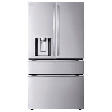 LG 28.6 Cu. Ft. 4-Door French Door with Dual Handles Refrigerator in PrintProof Stainless Steel, , large