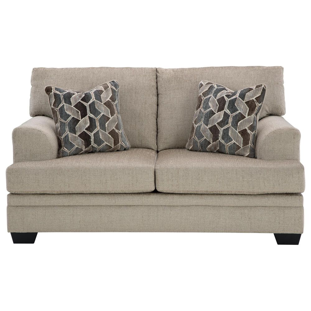 Ashley Stonemeade Stationary Loveseat in Taupe, , large