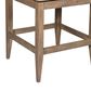 Armen Living Vivid Patio Counter Height Bar Stool with Taupe Cushion in Brown, , large