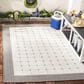 Safavieh Bermuda BMU801F 6"5" x 9"2" Grey and Ivory Indoor/Outdoor Area Performance Rug, , large