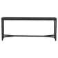 Four Hands Hammered Iron Console Table-Charcoal Marble, , large