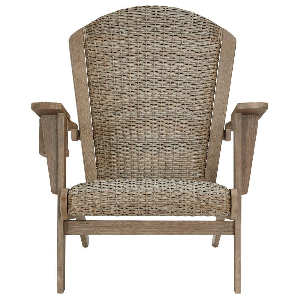 Ashley Marina Sun Patio Adirondack Chair in Beige, , large