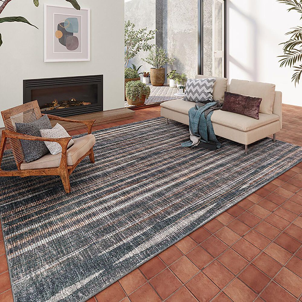 Dalyn Rug Company Amador 10&#39; x 14&#39; Fudge Indoor/Outdoor Area Rug, , large