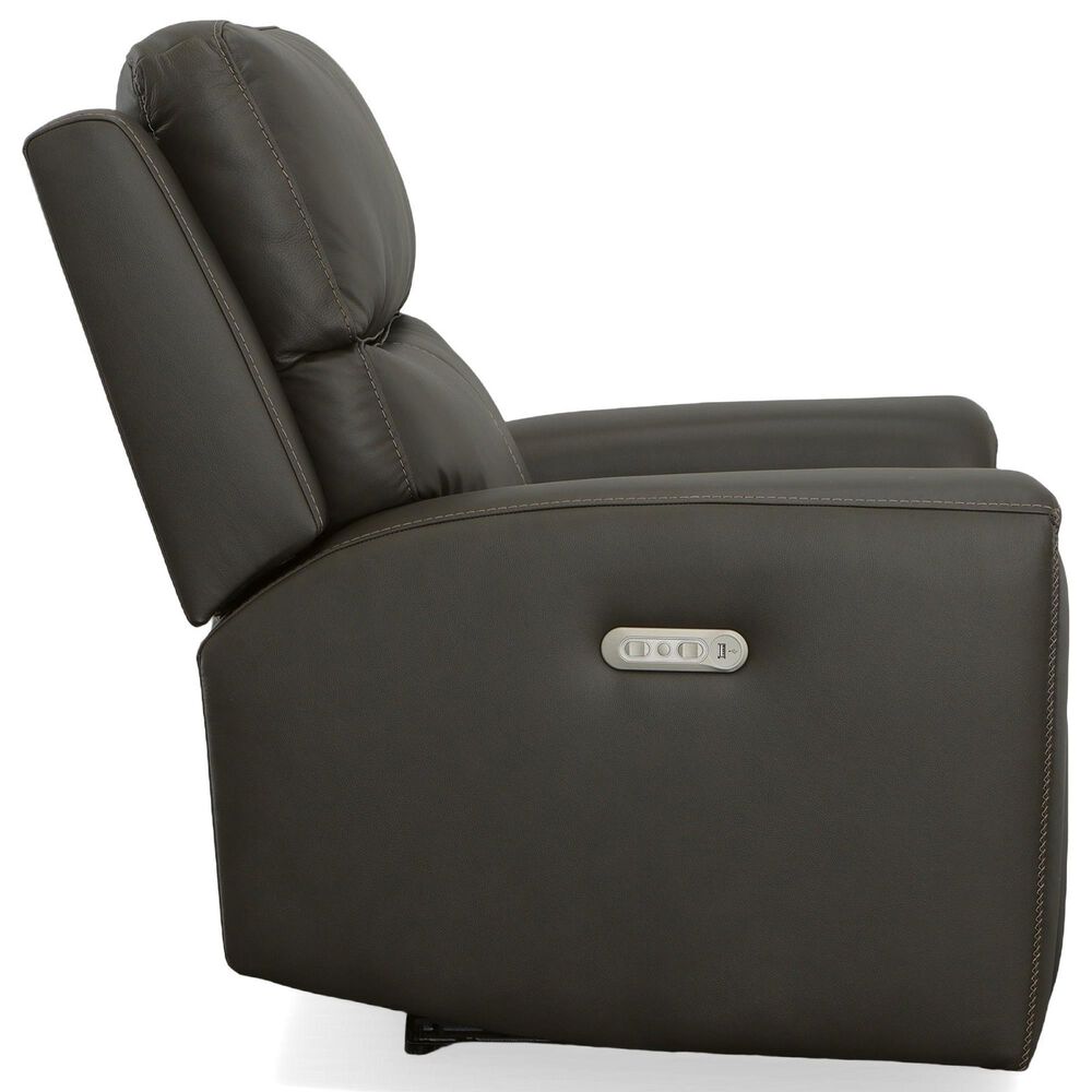 Flexsteel Jarvis Power Recliner with Headrest in Mica, , large