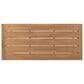 HOMLUX 5-Piece Patio Bar Set with 52" Rectangular Light Teak Table in Beige, , large