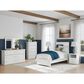 Ashley Bostwick Shoals 5-Piece Twin Panel Bedroom Set in White, , large