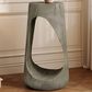 Hearth and Haven Outdoor End Table with Hollow Design in Gray, , large