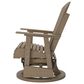 Ashley Hyland Wave Swivel Glider Chair in Driftwood, , large