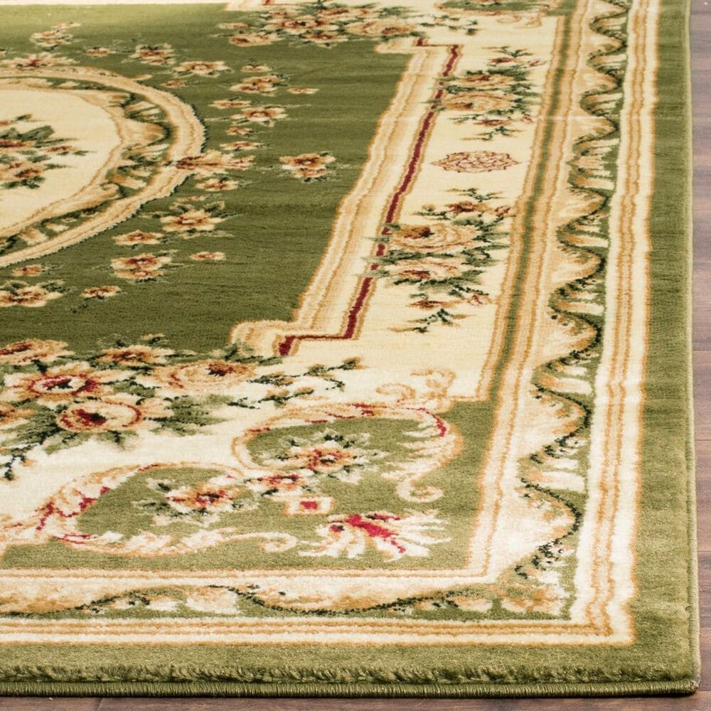 Safavieh Lyndhurst LNH218 8&#39; x 11&#39; Sage and Ivory Area Rug, , large