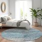 Dalyn Rug Company Kochi KC13 Gray 8" Round Area Rug, , large