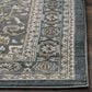Safavieh Lyndhurst 7" Square Teal and Grey Area Rug, , large