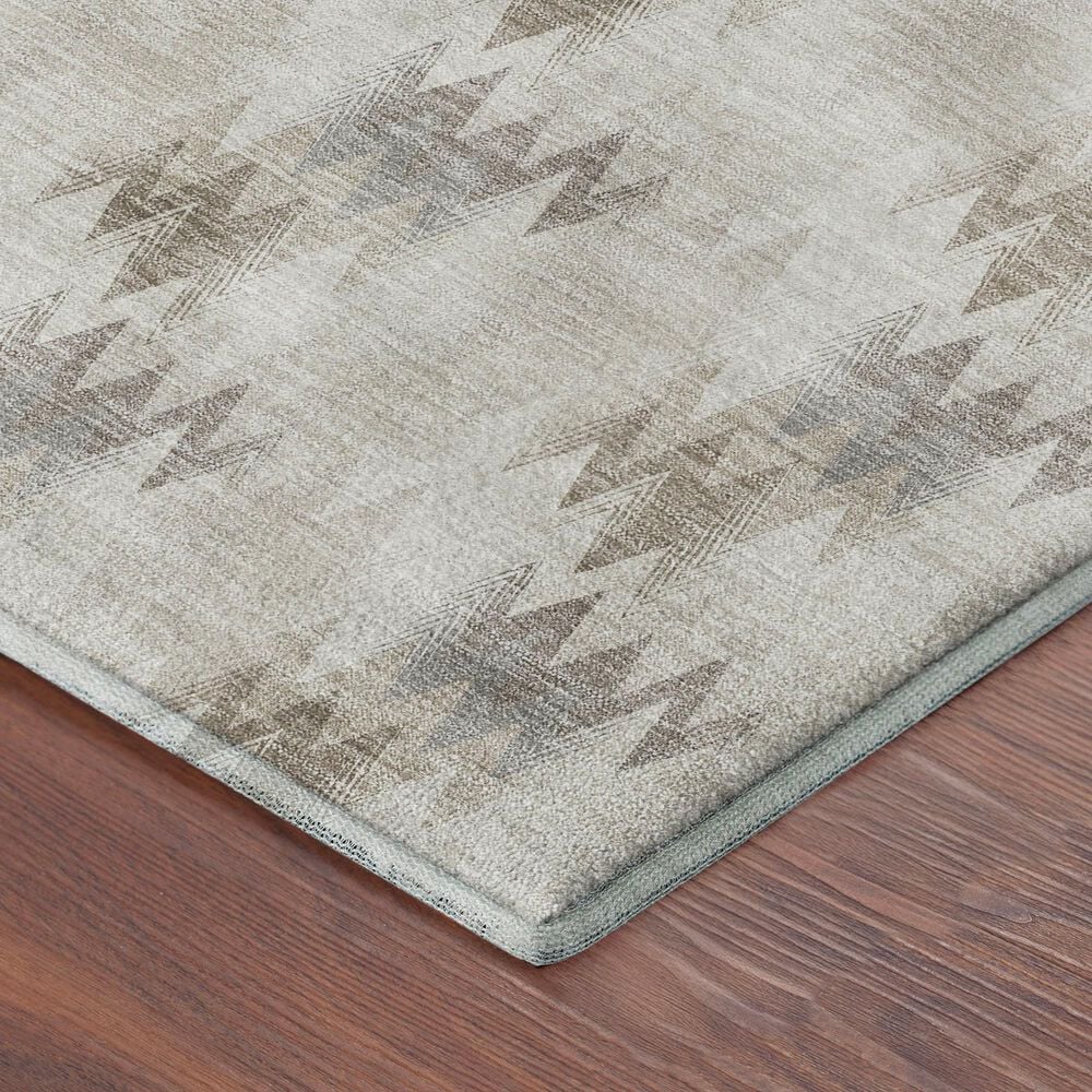 Dalyn Rug Company Soft Essentials Chevron Beige 3' x 5' Area Rug, , large