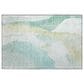 Dalyn Rug Company Ravenna RN7 2"6" x 3"10" Teal Area Rug, , large