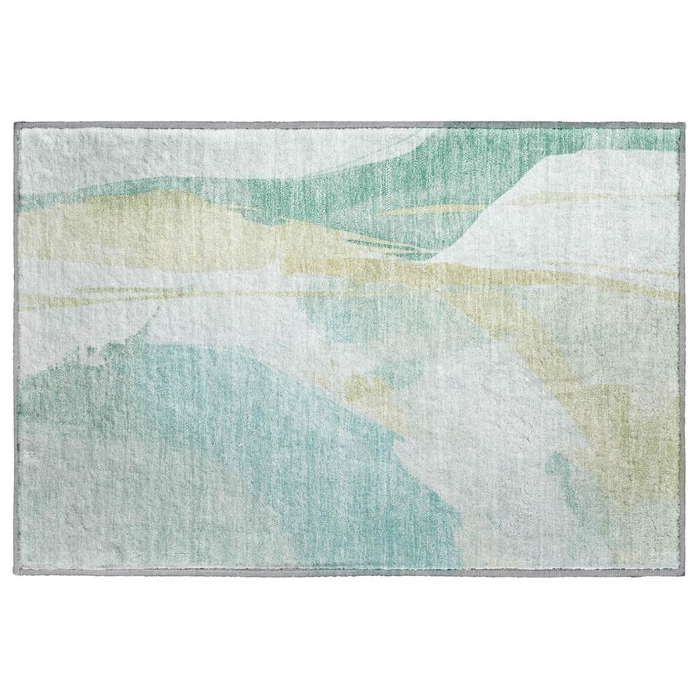 Dalyn Rug Company Ravenna RN7 2"6" x 3"10" Teal Area Rug, , large