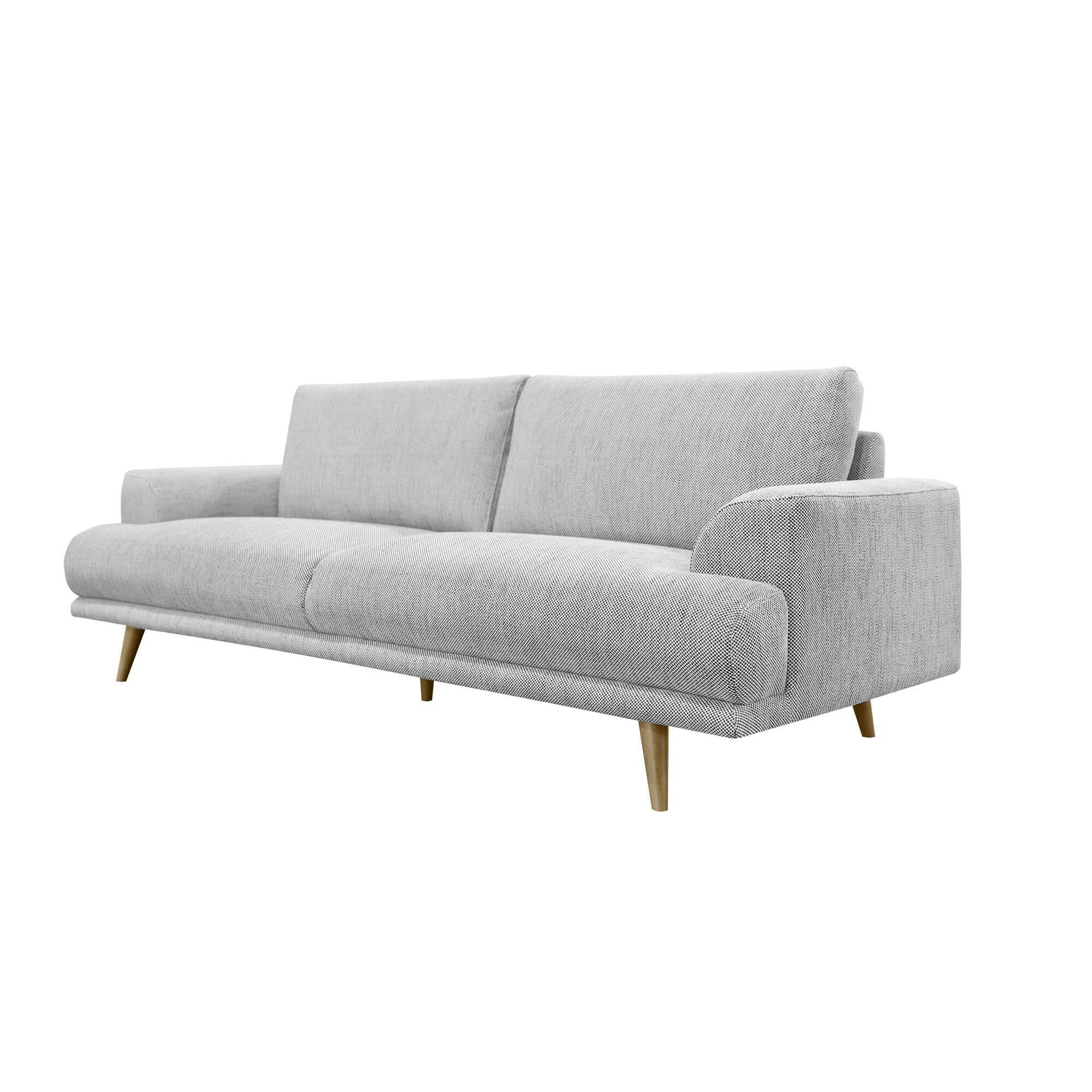 37B Charles Sofa in Fancy Gray NFM