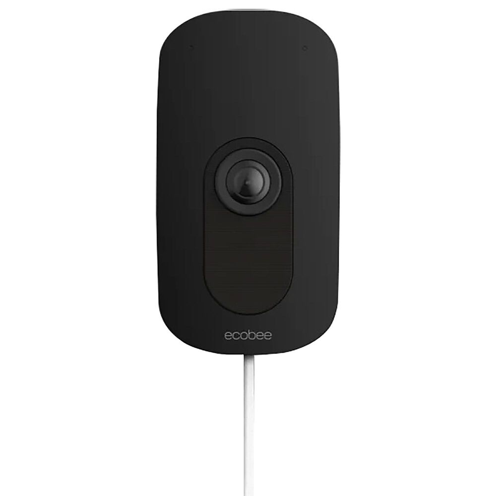 Ecobee SmartCamera with Voice Control in Black and White, , large
