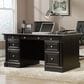Sauder Palladia Executive Desk in Wind Oak, , large