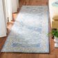 Safavieh Micro-Loop Oriental 2"3" x 7" Blue and Green Runner, , large