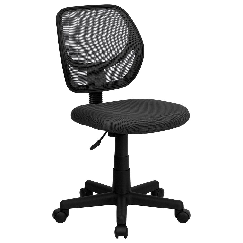 Flash Furniture Swivel Task Chair in Gray, , large