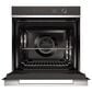 Fisher & Paykel Series 7 24" Contemporary Single Electric Wall Oven with 11 Functions in Stainless Steel and Black, , large
