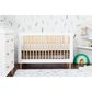 Babyletto Lolly 3-In-1 Convertible Crib in White and Natural, , large