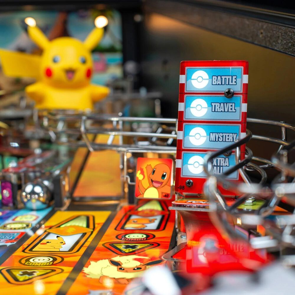 Stern Pinball Pokemon Pro Edition Pinball Machine in Multicolor, , large