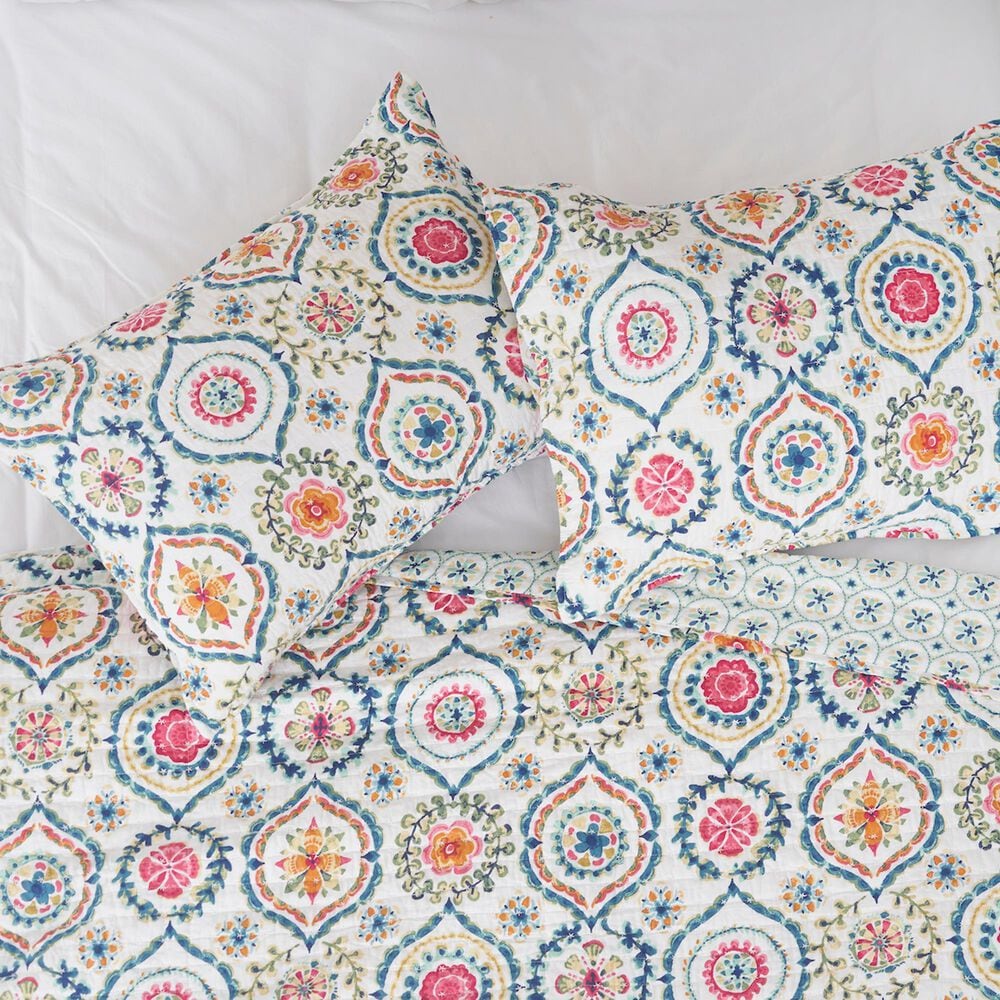 C&amp;F Home Fallon 3-Piece Full/Queen Quilt Set in Multicolor, , large