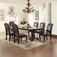 Crown Mark Kiera Arm Chair in Dark Cherry, , large