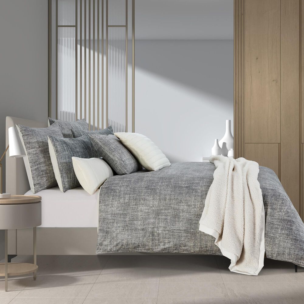 J. Queen New York Summit 3-Piece King/Cal King Duvet Set in Stone, , large