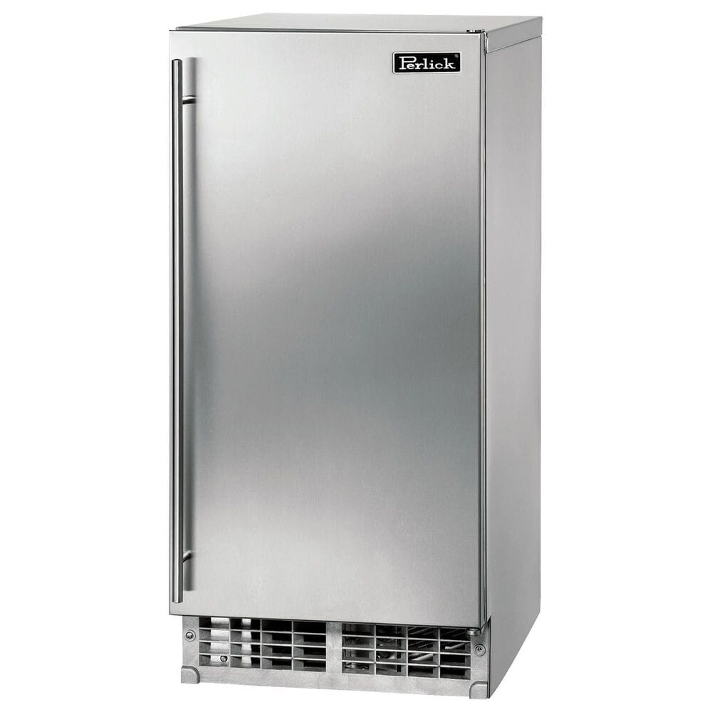 Perlick 15" ADA Height Compliant Cubelet Ice Maker with Left Hinge in Stainless Steel, , large