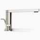 Kohler Composed Widespread Bathroom Sink Faucet in Vibrant Polished Nickel, , large