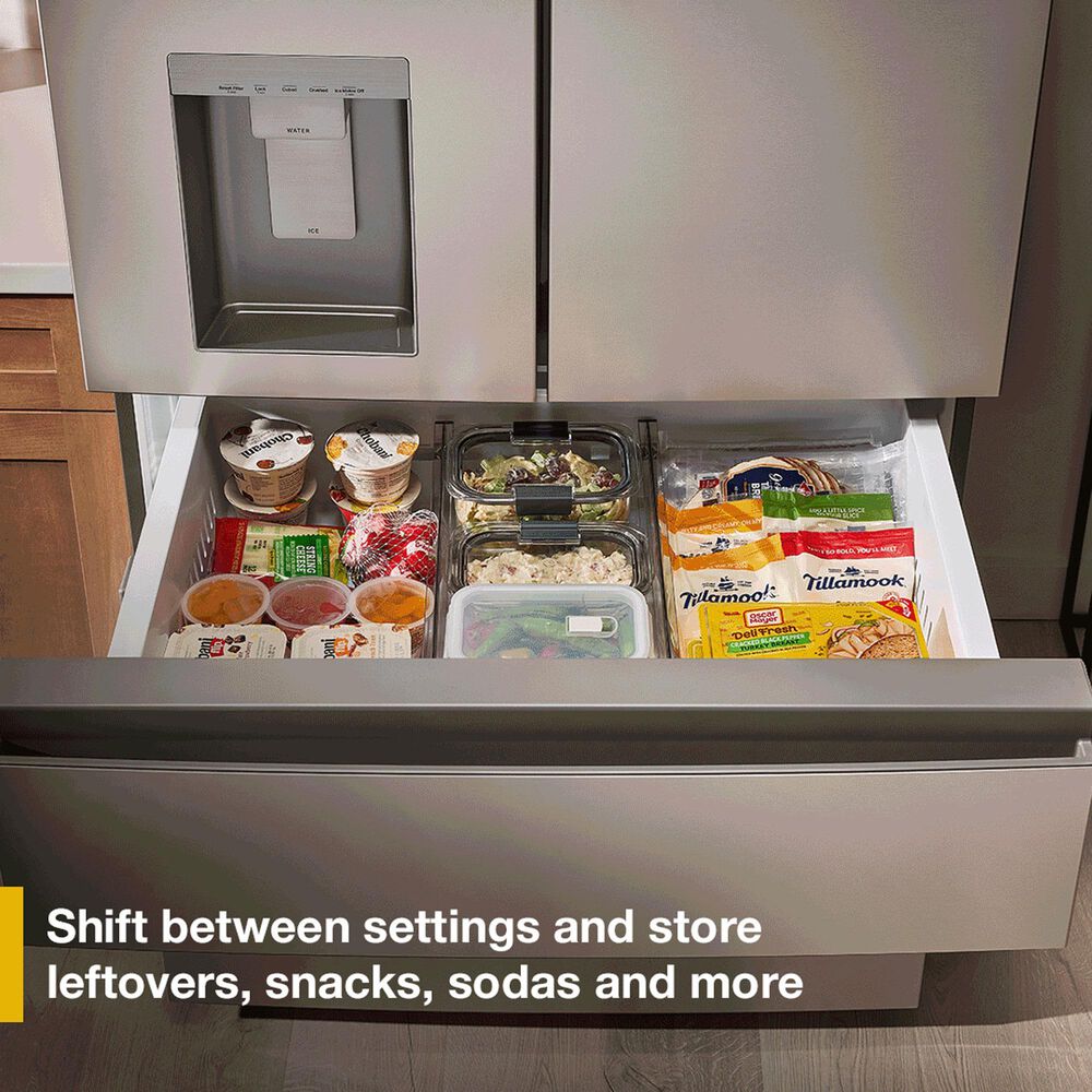 Whirlpool WRMF3736 29 Cu. Ft. French Door Refrigerator in Fingerprint-Resistant Stainless Steel, , large