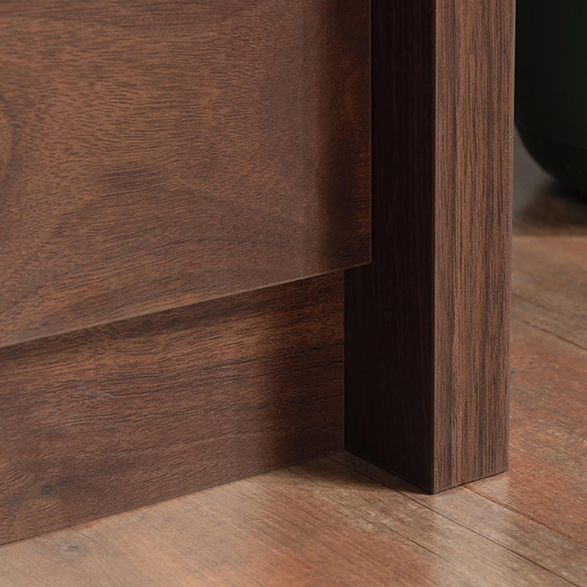 Sauder Harvey Park Credenza in Grand Walnut