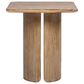 Jennifer Taylor Home Sonoma End Table in Rustic Greige Brown, , large
