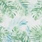 Safavieh Barbados Tropical Botanical 5"3" Round Green and Teal Indoor/Outdoor Area Rug, , large