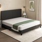 HOMLUX Tidur 8" Medium Firm Cooling Gel Memory Foam King Mattress in a Box, , large